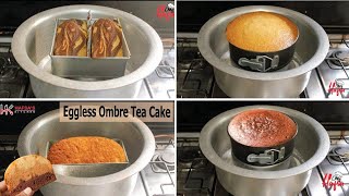 4 Easy Eggless Tea Cake Recipes without Oven Recipe By Chef Hafsa [upl. by Julio527]