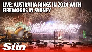 Australia celebrates New Years Eve with Sydney Harbour fireworks [upl. by Sessilu]