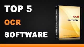 Best OCR Software  Top 5 List [upl. by Nnomae]