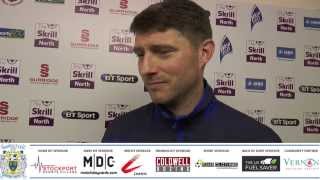 Phil Jevons PostMatch Interview  Guiseley AFC [upl. by Arit821]