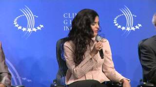 HH Princess Ameerah AlTaweel keynote at Clinton Global Initiative Event CGI in New York [upl. by Gerdy841]