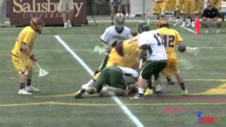 Stevenson vs Salisbury College Lacrosse 2012 Laxcom Highlight [upl. by Griswold]