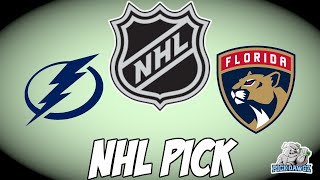 Tampa Bay Lightning vs Florida Panthers 42724 NHL Free Pick  NHL Betting Tips [upl. by Einahpats]