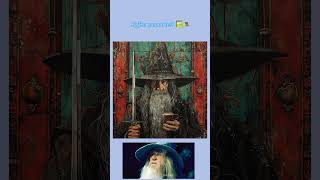 Incredible AI Painting  Gandalf Serves Coffee [upl. by Vitus]