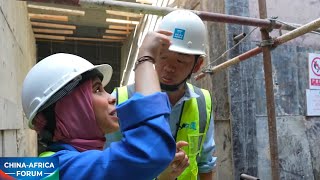 Egyptian female engineer reaches for dreams through Chinese company [upl. by Siddra]