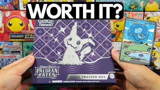 Paldean Fates ETB Review amp Set First Impression [upl. by Galen]