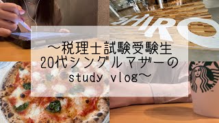 【20代シングルマザー税理士試験受験生のvlog】遊びに出掛けた日と勉強した日の2日間 [upl. by Nnawtna]