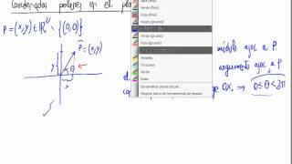 Coordenadas polares en el plano [upl. by Ibob]