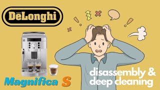 Delonghi Magnifica S Coffee Machine Disassembly Cleaning Reassembly amp Testing [upl. by Pearse]