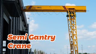 Experts Top Pick BMH Model Electric SemiGantry Crane for Remote Control [upl. by Traweek89]