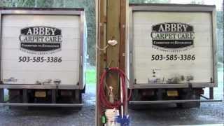 Carpet Cleaning How to set up a Box Van [upl. by Anawad461]