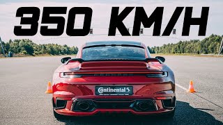 350kmh in the 800hp TECHART Turbo [upl. by Llerrehs]