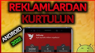 Reklamlara Son  AdAway  Reklam Engelleme Uygulaması  Android  Root  AdAway [upl. by Artnoed]