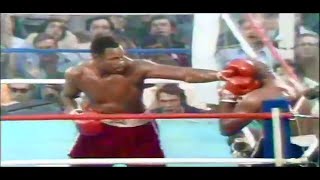 Earnie Shavers v Larry Holmes I  1978 highlights [upl. by Atirys]