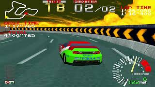 Ridge Racer PS1  Gameplay 4K 60FPS [upl. by Snider591]