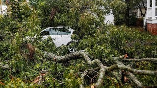 Tropensturm Florence in North Carolina Hunderttausende ohne Strom [upl. by Courtnay]