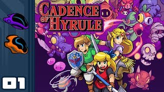 Lets Play Cadence of Hyrule CoOp  Switch Gameplay Part 1  Tripping Over The Beat [upl. by Whitson425]