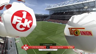 Fifa 14 1 FC Kaiserslautern  Union Berlin Xbox 360 Gameplay [upl. by Roskes328]