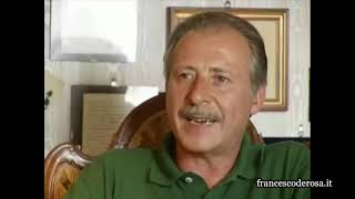 Lultima intervista a Paolo Borsellino che gli costò la vita paoloborsellino [upl. by Yenffad910]