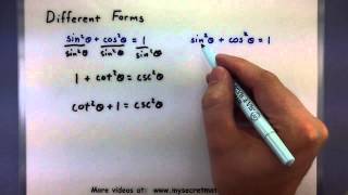 PreCalculus  The Pythagorean Identities [upl. by Learsi]