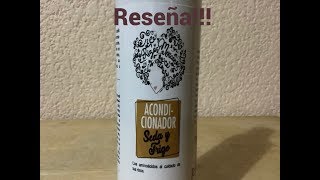 Acondicionador Seda y Trigo Rizos Mexicanos 🧡 Reseña [upl. by Eirolam]