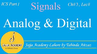 Types of Signals Analog and Digital Signal [upl. by Ardnasella178]