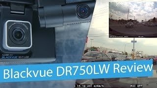 BlackVue DR750LW2CH DashCam Review  Touchscreen Display [upl. by Grantland]