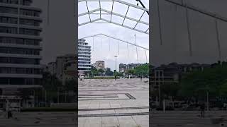 Installing the 40X100 meters clear span event tent [upl. by Aivizt]