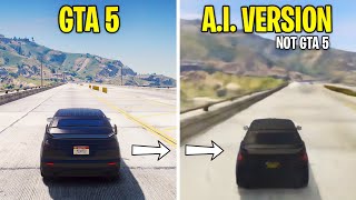 An AI Literally RECREATED GTA 5 From Scratch  This is Insane [upl. by Hough245]