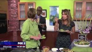 2014 Grilled Zucchini Salad Recipe  Chef Rebecca  Buschs Fresh Food Market [upl. by Kleeman131]