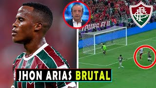 ASI REACCIONA PRENSA BRASILEÑA a GOL DE JHON ARIAS FLUMINENSE vs AL AHLY en MUNDIAL DE CLUBES [upl. by Alisander]