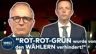 BUNDESTAGSWAHL 2021 quotRotrotgrün wurde von den Wählern verhindertquot Tobias Hans I WELT Interview [upl. by Ymeon]