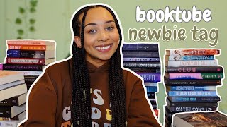 hi booktube  booktube newbie tag 📖 [upl. by Klement]