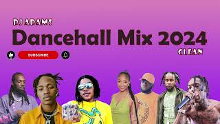 Dancehall Mix 2024 Clean  2024 Dancehall mix clean  Vybz Kartel HotSpot  Valiant  Alkaline [upl. by Xed812]