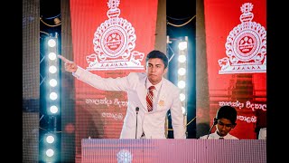 Keshawa Pieris  Nalanda College  on Sangramaya 2018  Grand Finale [upl. by Teragramyram85]