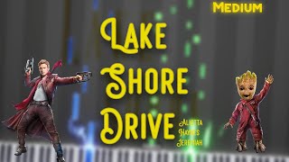 Lake Shore Drive  Piano  Guardians Of The Galaxy Vol 2 [upl. by Cosma256]