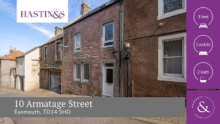 10 Armatage Street Eyemouth TD14 5HD  Video Tour [upl. by Silva920]