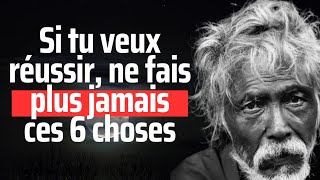 Conseils de vie  6 choses à garder secret si tu veux réussir dans la vie sage motivation [upl. by Irisa]