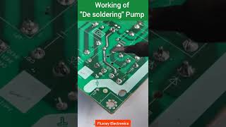 🛠️ PCB REPAIR  PCB Repairing using de soldering pump [upl. by Windsor799]