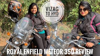 DAY 7 VIZAG TO HYDERABAD  Review of Royal Enfield meteor 350 [upl. by Wrigley619]