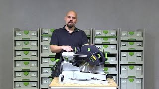 Festool Sverige Kapgersåg KAPEX KS 120 [upl. by Aneeuq616]