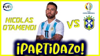 Nicolas OTAMENDI Vs ʙʀᴀꜱɪʟ ● 100721 HD 1080 [upl. by Annaesor219]