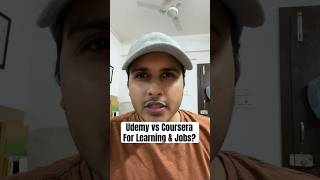 Udemy vs Coursera for jobs and learning Which is better udemy coursera courses [upl. by Nifares]