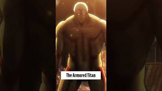 The Armored Titan attackontitanedit armoredtitan fyp fy viralshorts [upl. by Luana]