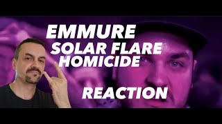 Emmure  Solar Flare Homicide REACTION [upl. by Hareemas]