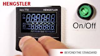 How to setup quotFunction Codesquot  Hengstler Multifunctional Counter tico 77x  ENGLISH [upl. by Esyahc]