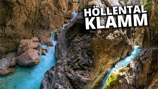 durch die Höllentalklamm zur Höllentalangerhütte  wandern in Grainau [upl. by Anyar]