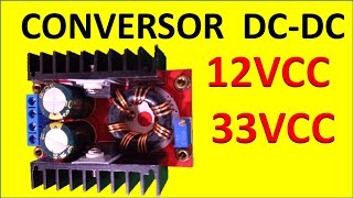 CONVERSOR DC DC variable de 12v a 30v esto esta muy interesante [upl. by Elleron]