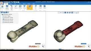 Moldex3D R16｜Running a MultiComponent Molding Analysis with Moldex3D Studio [upl. by Lanahtan]