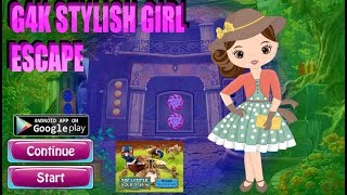 G4K Stylish Girl Escape Walkthrough Games4King [upl. by Okechuku]